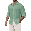 Men39s Casual Button Down Shirts Long Sleeve