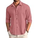 Men39s Casual Button Down Shirts Long Sleeve