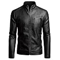 Men's Casual Faux Leather Jacket