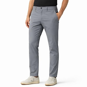 Mens Casual Regular Fit Cotton Pants