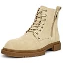 Men's Chelsea Boots with YKK Zipper &amp; Breathable OrthoLite Footbed | Fashion Casual Full-Grain Leather Ankle Boots| Durable Slip-Resistant Rubber Sole for Comfort &amp; Support