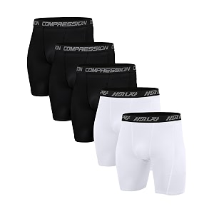 Mens Compression Shorts Underwear Athletic Workout Base