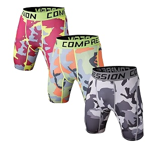 Mens Compression Shorts Underwear Athletic Workout Base