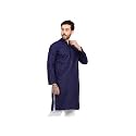 Men39s Cotton Blend Blend Knee Length Solid