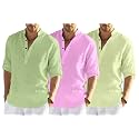 Men39s Cotton Blend Combo Short Kurta with