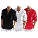 Men39s Cotton Blend Combo Short Kurta with
