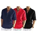 Men39s Cotton Blend Combo Short Kurta with