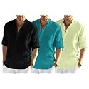 Men39s Cotton Blend Combo Short Kurta with