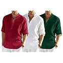 Men39s Cotton Blend Combo Short Kurta with