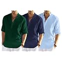 Men39s Cotton Blend Combo Short Kurta with