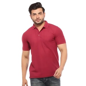 Mens Cotton Blend Half Sleeve Solid Regular