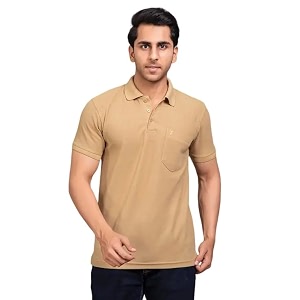 Mens Cotton Blend Half Sleeve Solid Regular