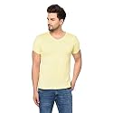 Men's Cotton Blend Half Sleeve V Neck Tshirt