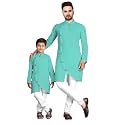 Men39s Cotton Blend Kurta Pyjama Set