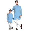 Men39s Cotton Blend Kurta Pyjama Set