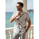 Men39s Cotton Blend Printed Stitched Half Sleeve