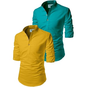 Mens Cotton Blend Short Playful Mix Color