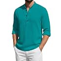 Men39s Cotton Blend Short Kurta with Collared