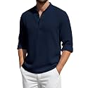 Men39s Cotton Blend Short Kurta with Collared