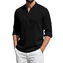Men39s Cotton Blend Short Kurta with Collared
