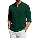 Men39s Cotton Blend Short Kurta with Collared