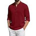 Men39s Cotton Blend Short Kurta with Collared
