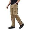 Men39s Cotton Cargo Pants Stylish Elastic