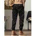 Men39s Cotton Cargo Pants Multi-PocketComfortable Work Pants
