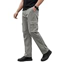 Men39s Cotton Cargo Pants Stylish Elastic