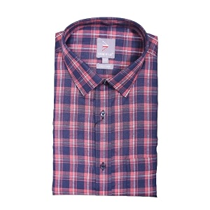 Mens Cotton Casual Full Sleeve Checkered Shirt