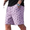 Men39s Cotton Casual Shorts Striped Half Pants