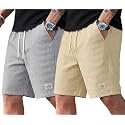 Men39s Cotton Casual Shorts Striped Half Pants