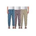 Men39s Cotton Checkered Pajama Pack of 3