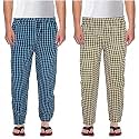 Men39s Cotton Checkered Printed Pyjama Pajamas Colors