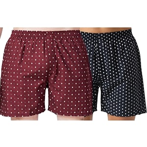 Mens Cotton Printed Regular Fit Boxer Shorts