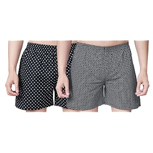 Mens Cotton Printed Regular Fit Boxer Shorts