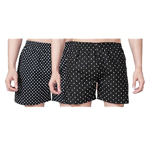 Mens Cotton Printed Regular Fit Boxer Shorts