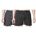 Men39s Cotton Printed Regular Fit Boxer Shorts