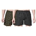 Men39s Cotton Printed Regular Fit Boxer Shorts
