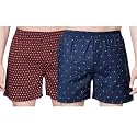 Men39s Cotton Printed Regular Fit Boxer Shorts