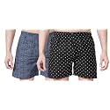Men39s Cotton Printed Regular Fit Boxer Shorts