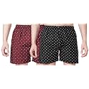 Men39s Cotton Printed Regular Fit Boxer Shorts