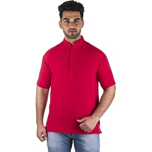 Mens Cotton Short Kurta Without Pant