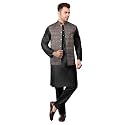 Men39s Cotton Silk Blend Regular Kurta Pyjama