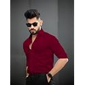 Men39s Cotton Solid Full Sleeves Regular Fit