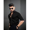 Men39s Cotton Solid Full Sleeves Regular Fit