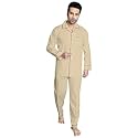 Men39s Cotton Solid Night Suit