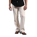 Men39s Cream Bootcut Pant