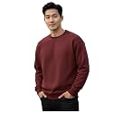 Men39s Crew Neck Sweatshirt Long Sleeve Casual
