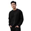 Men39s Crew Neck Sweatshirt Long Sleeve Casual